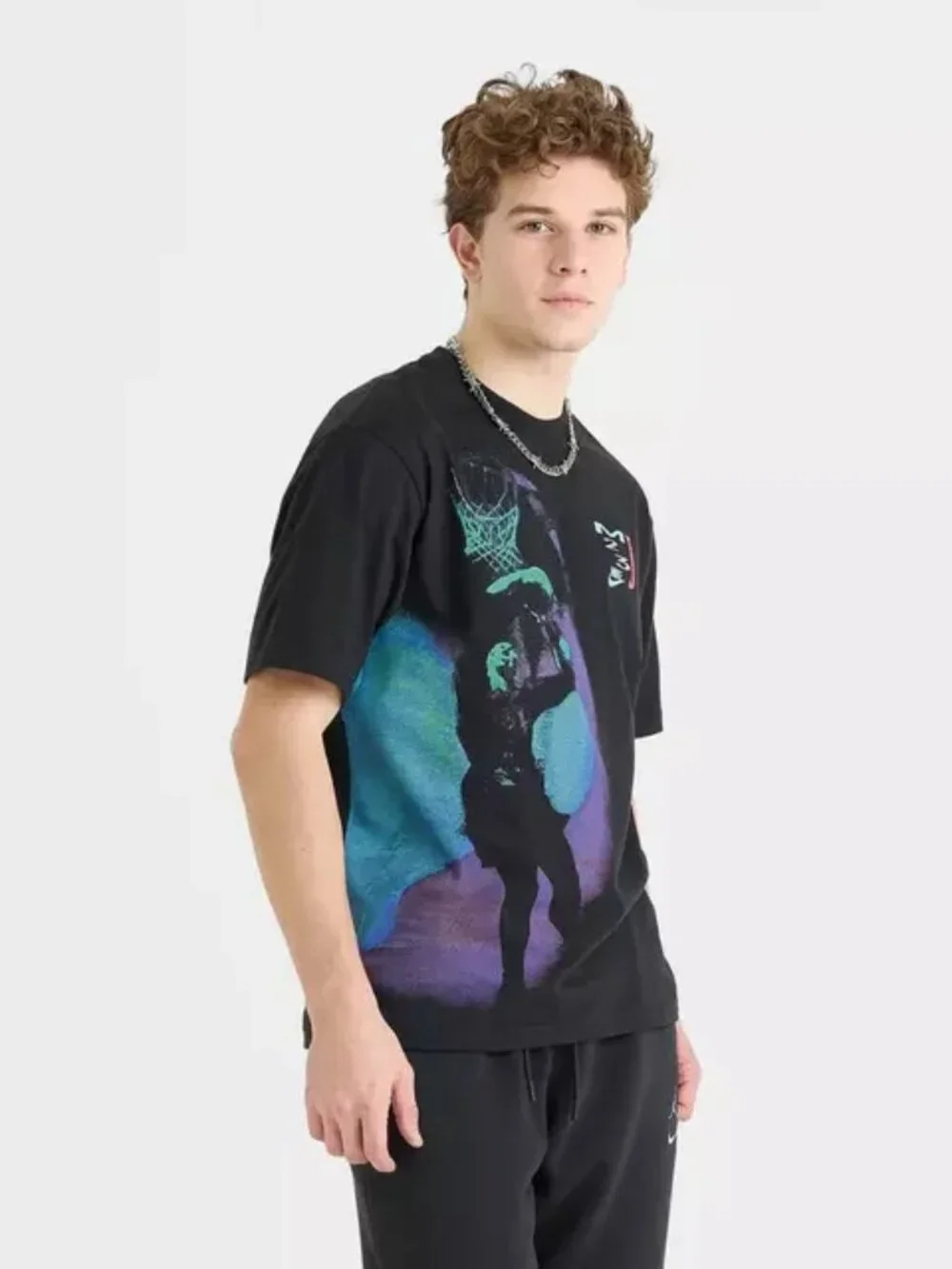 Men's Jordan Brooklyn Dream Dunk Graphic T-Shirt - Black IF3038-010